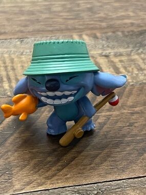 Disney FISHING STITCH That's So Stitch Collectible Figurine